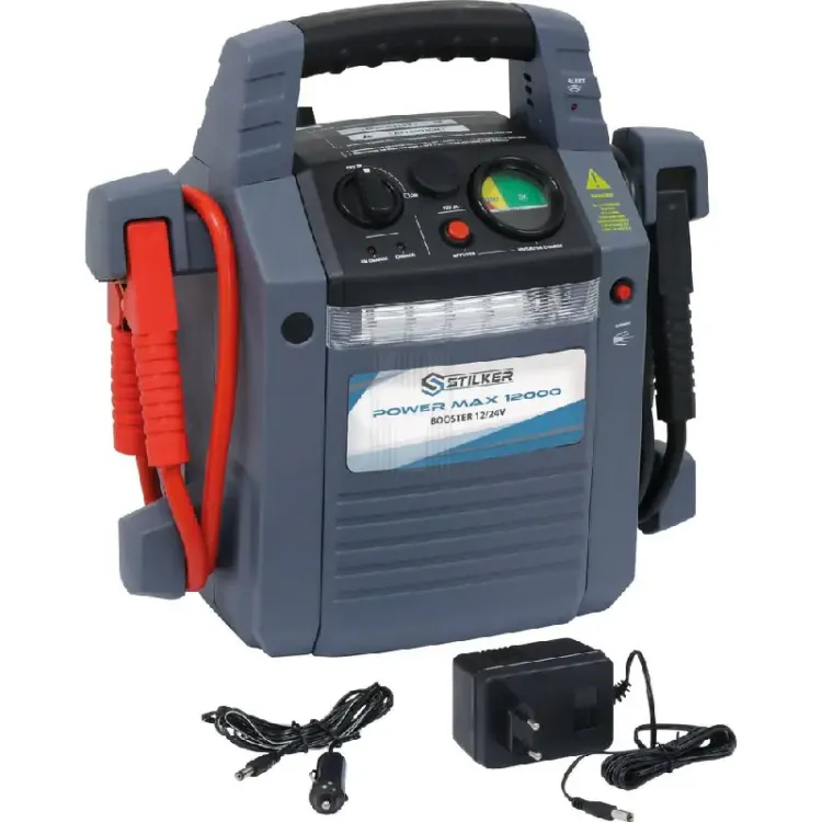 Booster de Arranque STILKER Power Max 12000 12/24V 4500A 2x22Ah