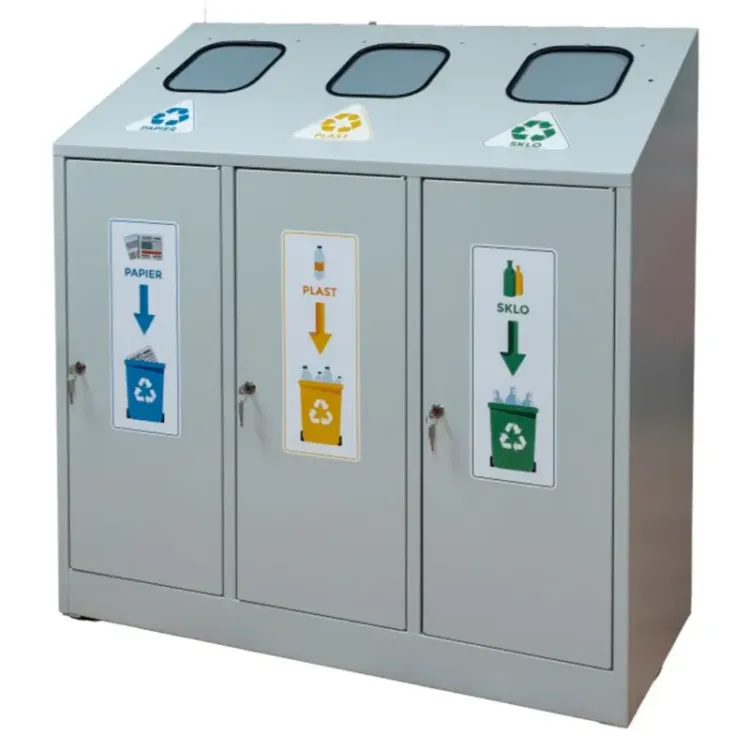 PAPELERA DE RECICLAGEM PR METALWORKS