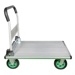 CARRO DOBRÁVEL COM PLATAFORMA DE ALUMÍNIO 300KG JBM