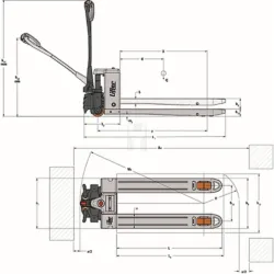 PORTA-PALETES ELÉTRICO EY20L PRAMAC