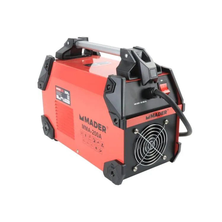 SOLDADOR INVERTER ANTI STICK, 200A MADER
