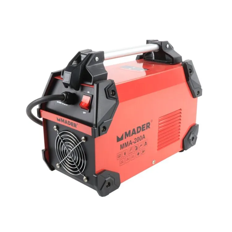SOLDADOR INVERTER ANTI STICK, 200A MADER