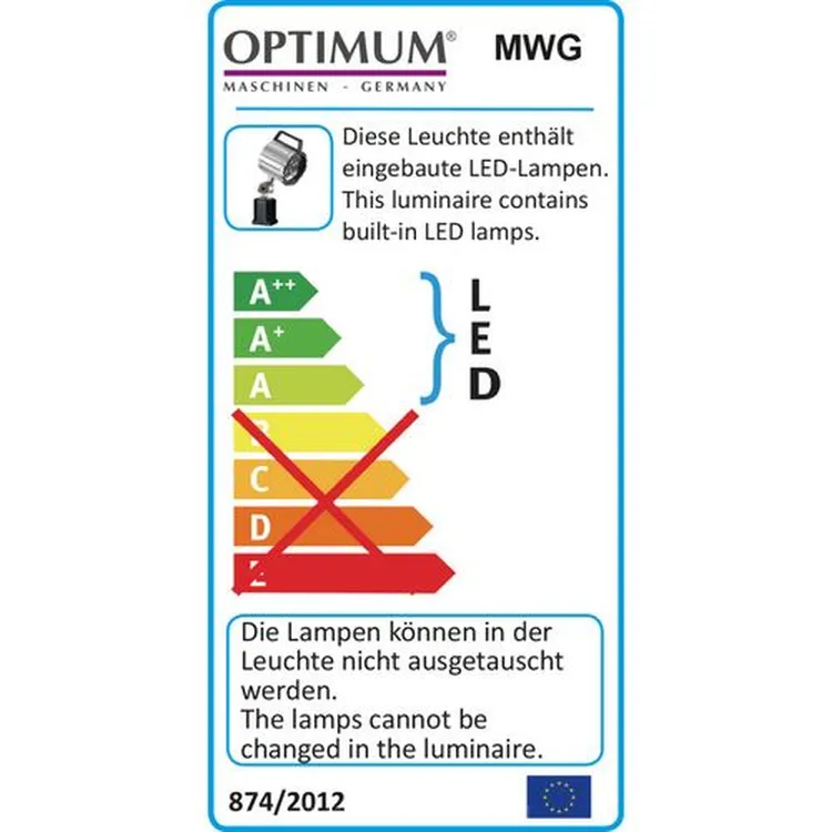 CANDEEIRO LED  MWG 6-100 OPTIMUM
