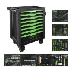 CARRO DE FERRAMENTAS DE 8 GAVETAS COM 289 PEÇAS JBM