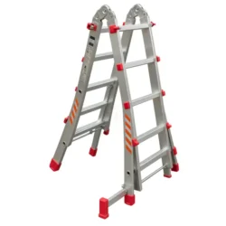 ESCADA MULTIPOSIÇÕES M75 ALUMÍNIO 5X4 LIT