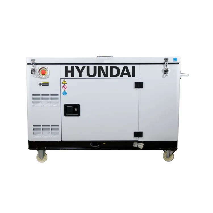 Gerador Trifásico Silencioso Hyundai 12000XSET 12,5 kVA 230V/400V