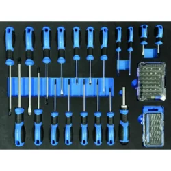 MOBILIÁRIO DE OFICINA 4 ELEMENTOS COM TAMPO EM MADEIRA – 247 FERRAMENTAS DRAKKAR