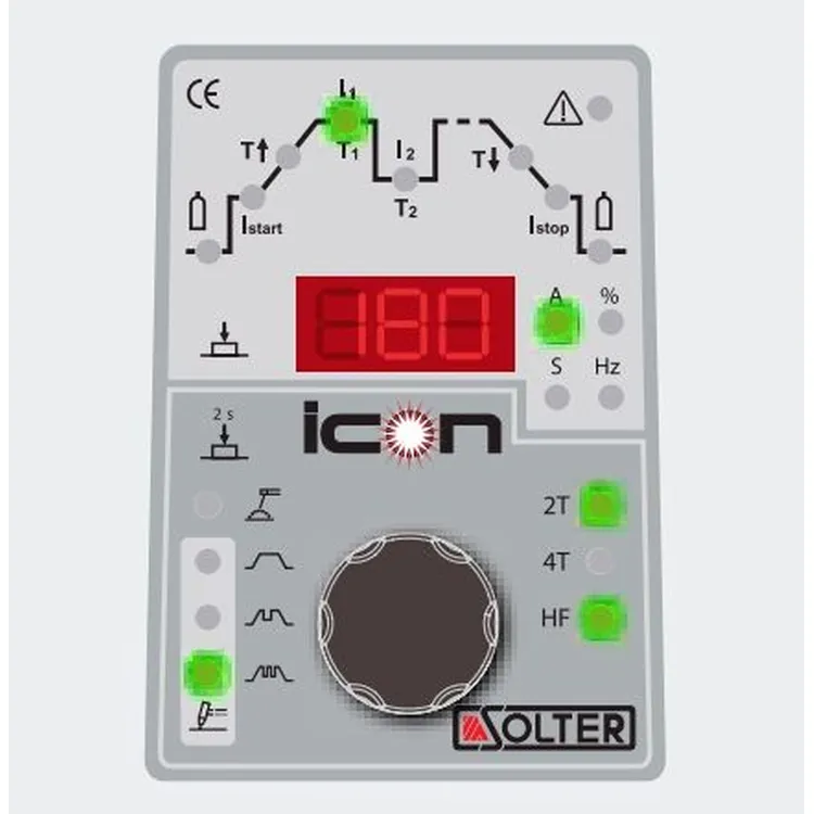 EQUIPAMENTO TIG-HF ICONTIG 1990 HPF PULSE SOLTER