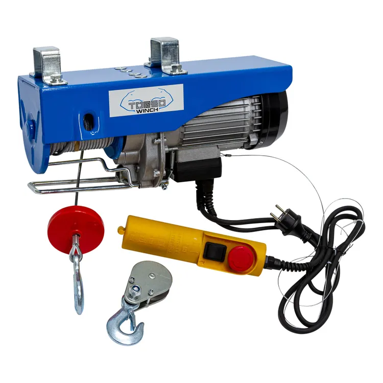 GUINCHO ELÉCTRICO 300/600 KG 230V 18M / 9M TORSO