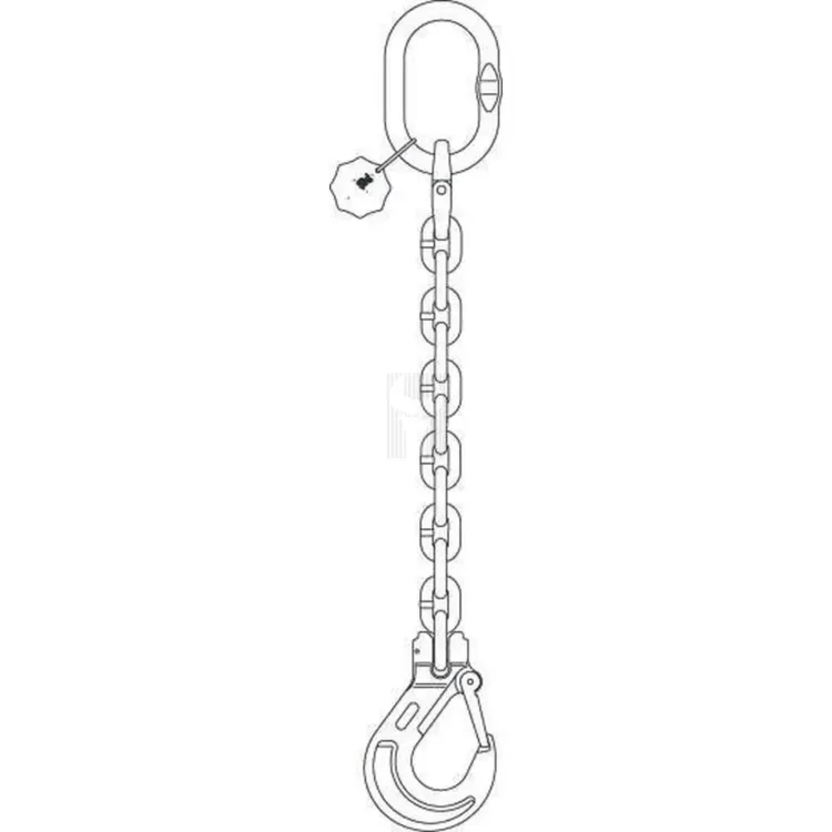 LINGA CORRENTE 1 RAMAL 2T 1,5M IDMAT