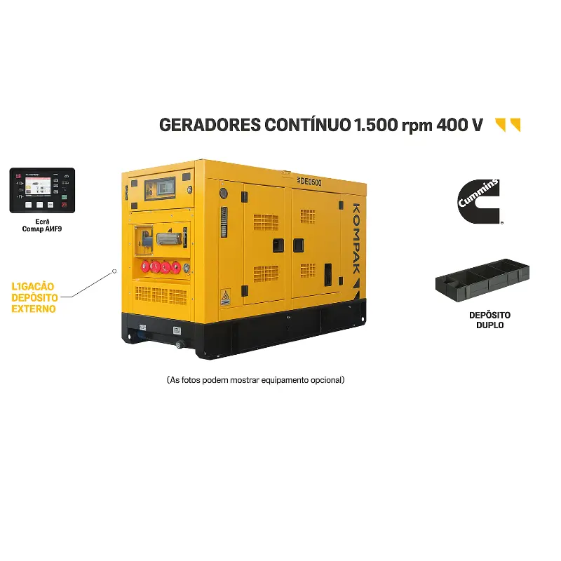 Grupo Gerador Insonorizado KOMPAK