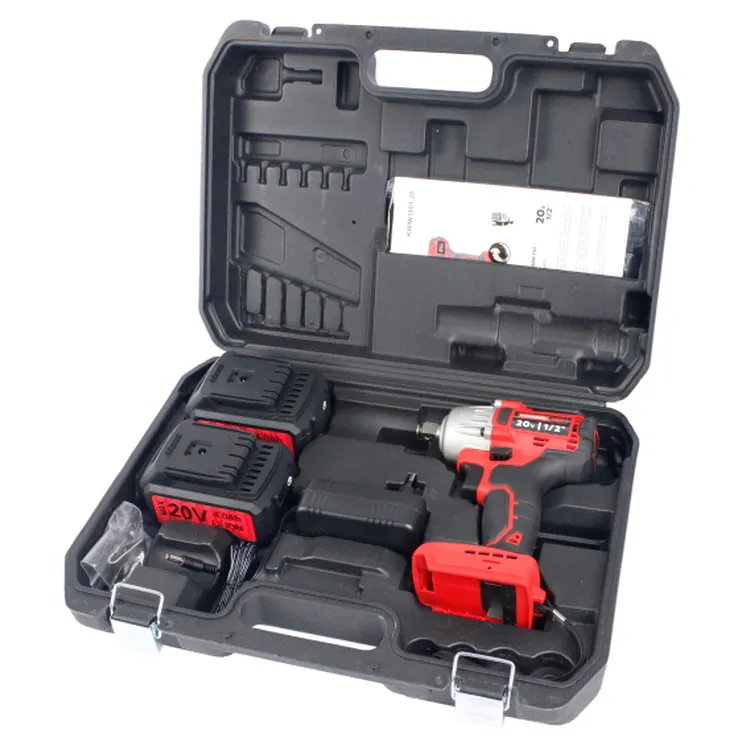 APARAFUSADORA IMPACTO SEM FIOS 430NM 20V 1/2″ 2 BATERIAS MADER