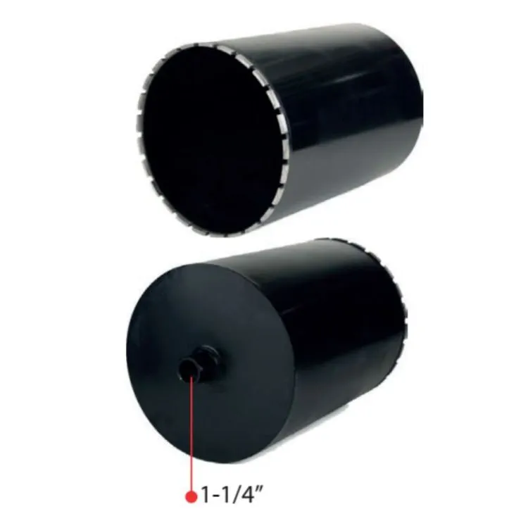 BROCA CRANEANA DIAMANTADA LASER 107X450MMX1-1/4"UNC - POWERED