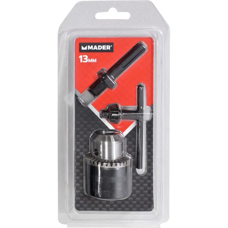 BUCHA COM CHAVE PARA BERBEQUIM, 13MM MADER