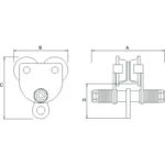 CARRO MANUAL PARA GUINCHO 2T TOHO