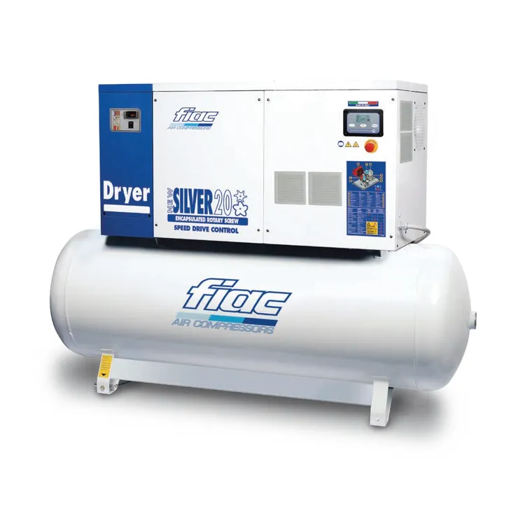 COMP. PARAFUSO INVERTER C/ DEPÓSITO SECADOR NEW SILVER D 15/500 SD