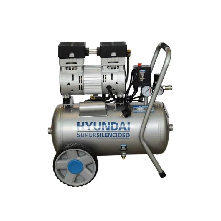Compressor Silencioso HYUNDAI 50L 230V 1500W 8BAR
