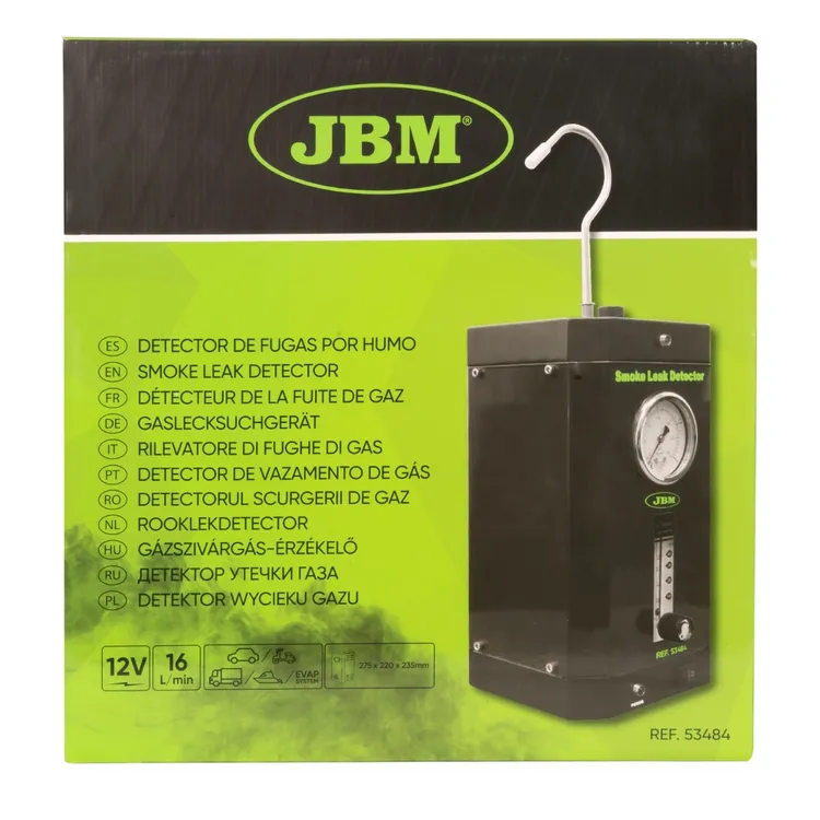 DETECTOR DE FUGAS DE GASES JBM