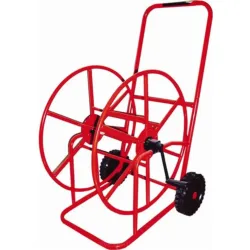 ENROLADOR DE MANGUEIRA C/RODAS 410 - 140MM AGRATI