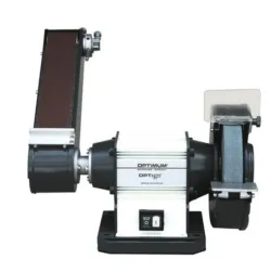 ESMERILADORA COMB. GU20S/400V/3PH REBOLO DE 200 MM CINTA DE LIXA OPTIMUM