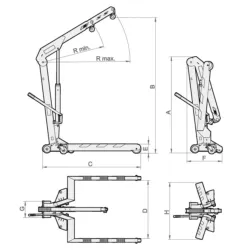 GRUAS DE OFICINA MEGA