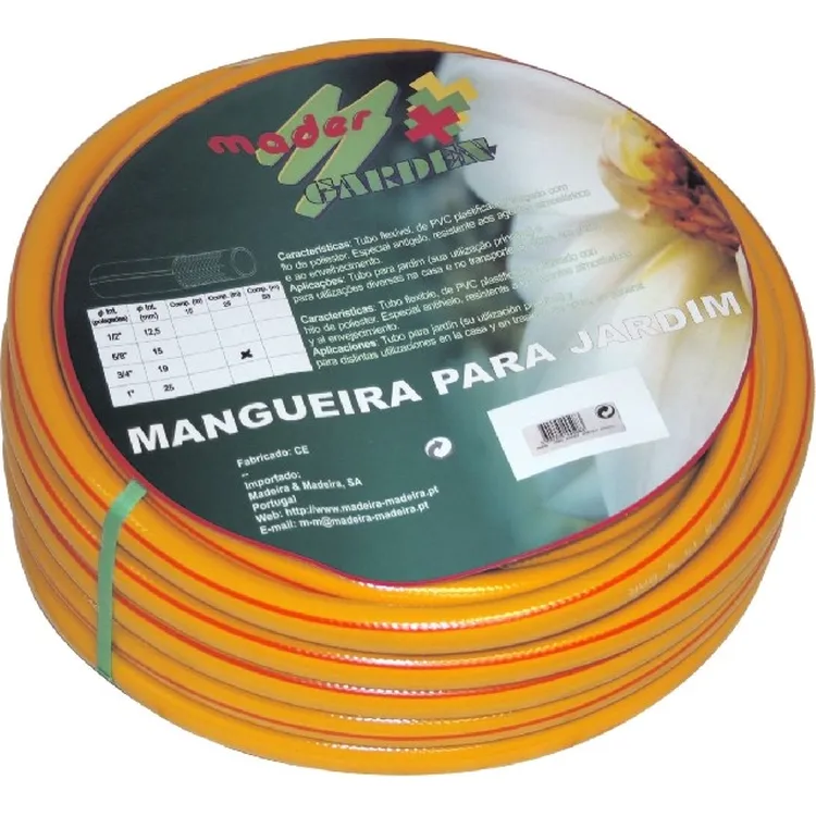 MANGUEIRA DE JARDIM-MGD-AMARELA 1" 50 M MADER
