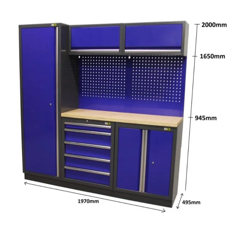 MÓVEL DE OFICINA (MOD. 2) 1970X495X2000 MM