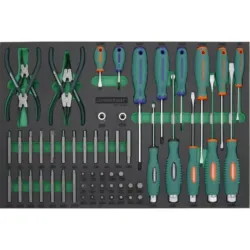 SET CHAVES DE FENDA/PHILIPS+ALICATES E BITS JONNESWAY