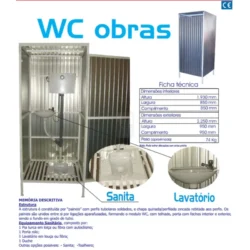 WC OBRAS PORTÁTIL IMC