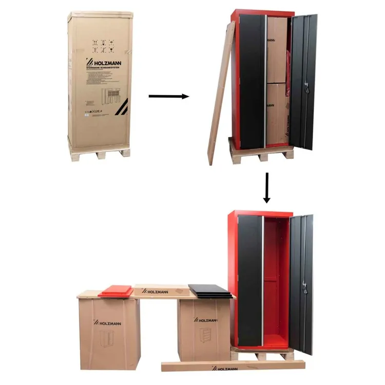 ARMÁRIO MODULAR DE OFICINA WESS13 HOLZMANN