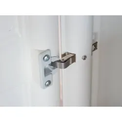 ARMÁRIO PVC 2 PORTAS 3 PRATELEIRAS