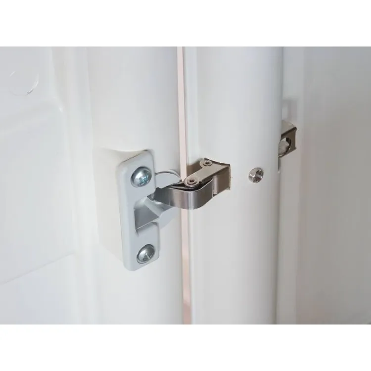 ARMÁRIO PVC 2 PORTAS 3 PRATELEIRAS