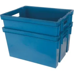 CAIXA ARRUMAÇÃO AZUL 20L EDA
