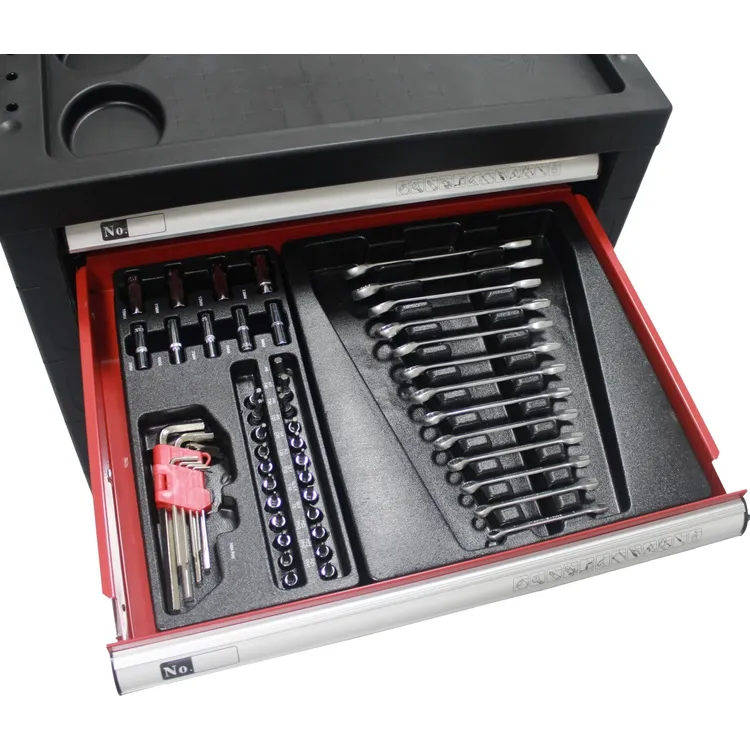 CARRO DE FERRAMENTAS 130 PCS 6 GAVETAS MADER