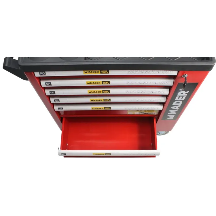 CARRO DE FERRAMENTAS 7 GAVETAS 156pçs MADER