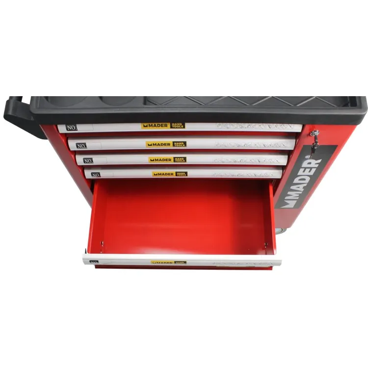 CARRO DE FERRAMENTAS 7 GAVETAS 156pçs MADER