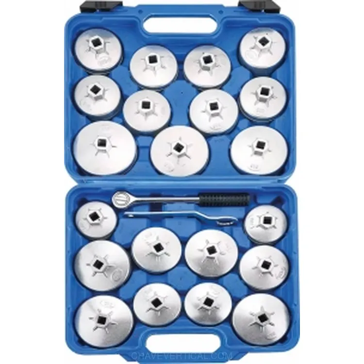 CONJUNTO TAMPAS FILTRO ÓLEO 23PCS STILKER