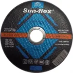 DISCOS ABRASIVO FERRO 125X6 SUN-FLEX (100 UNI)
