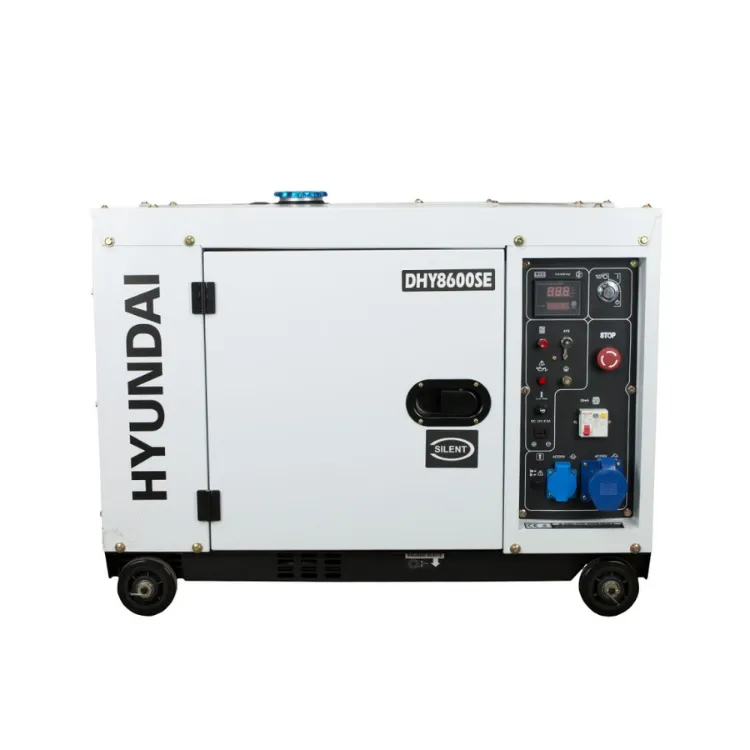 GERADOR MONOFÁSICO(SILENCIOSO) 6000W HYUNDAI