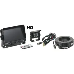 KIT CÂMARA MARCHA-ATRÁS 7" 12/24V SODIFLASH