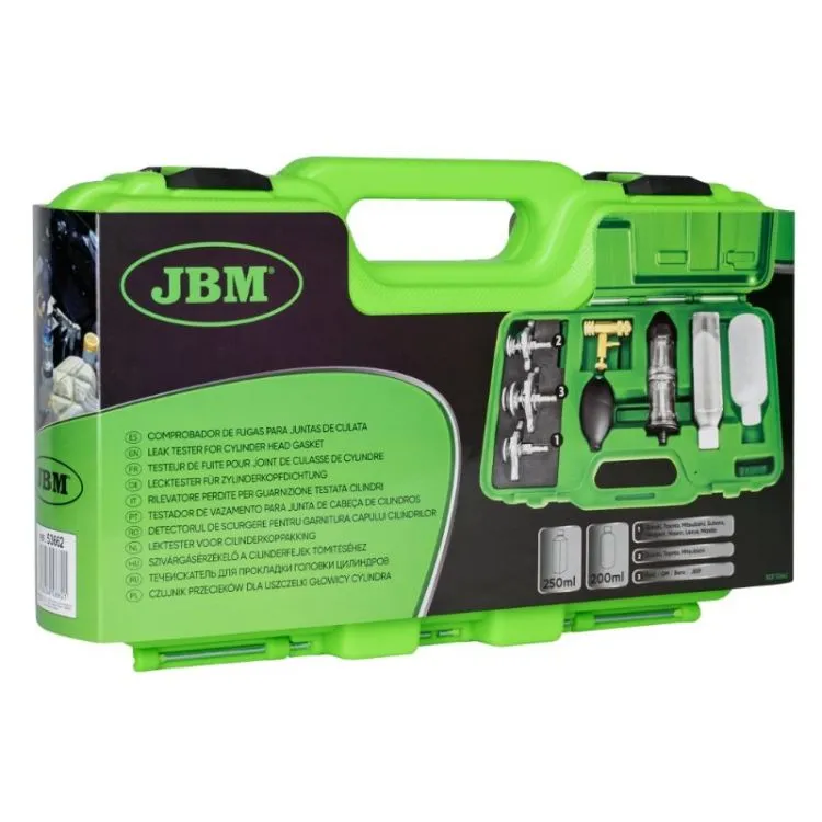 KIT P/ VERIFICAÇÃO DE FUGAS JUNTA DA CABEÇA JBM