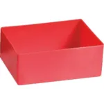 LOTE 75 GAVETAS 109X79X47MM VERMELHO