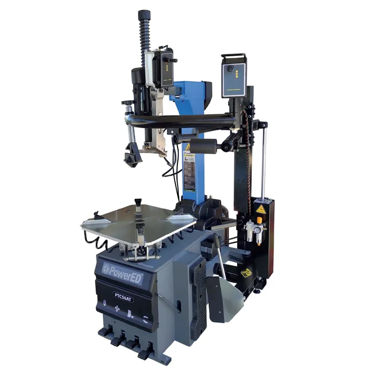 MAQUINA DESMONTAR PNEUS AUTOMATICA 230V PTC56AT POWERED MAQUINA DESMONTAR PNEUS AUTOMATICA 230V PTC56AT POWERED