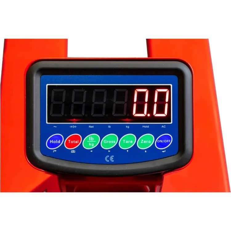 PORTA-PALETES COM BALANÇA DIGITAL HOLZMANN