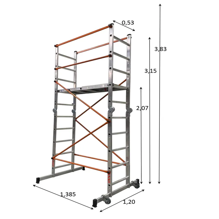 ANDAIME MULTIPLUS ALUMINIO LIT ANDAIME MULTIPLUS ALUMINIO LIT