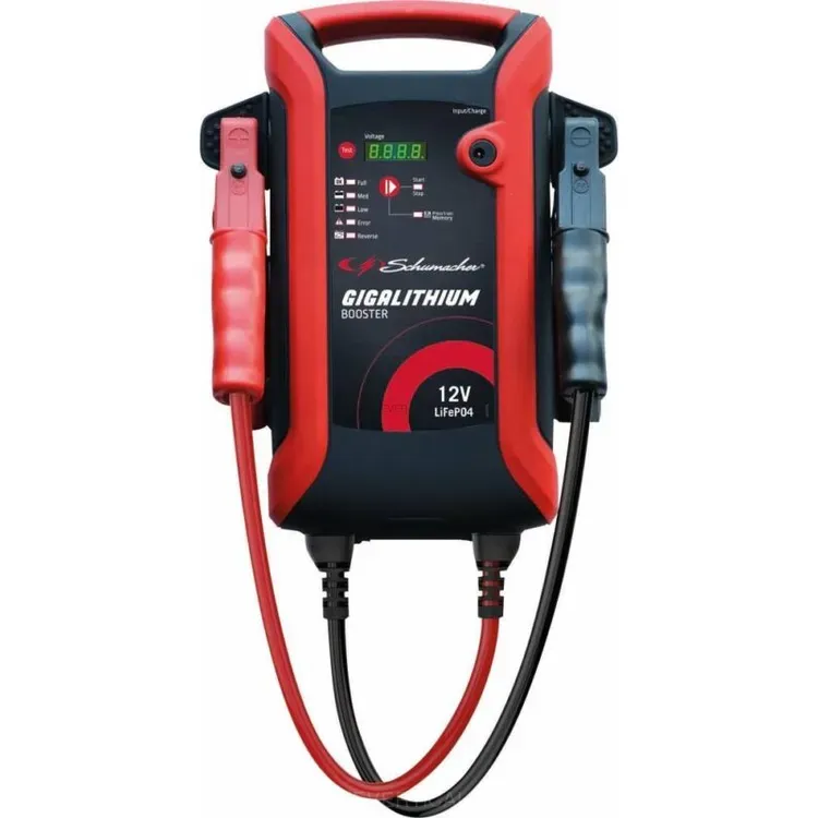 Booster de Lítio 12V 4000A SCHUMACHER Booster de Lítio 12V 4000A SCHUMACHER