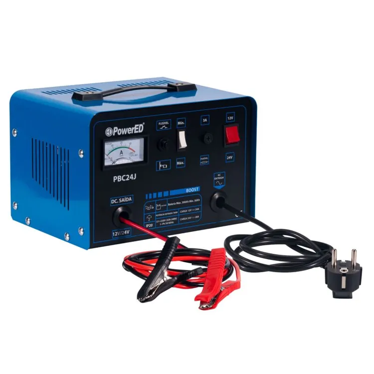 CARREGADOR BATERIAS 12/24V PBC24J POWERED