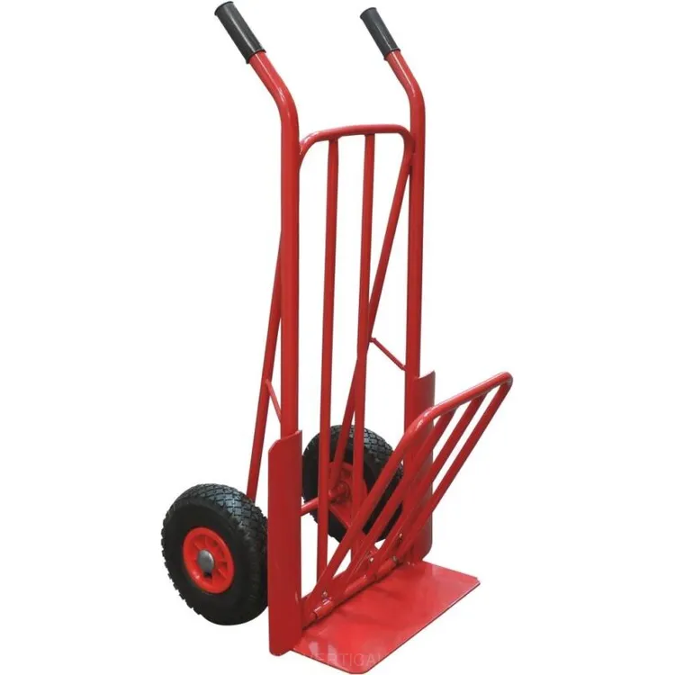 CARRINHO ARMAZÉM 250KG RODAS PNEUMÁTICAS DRAKKAR