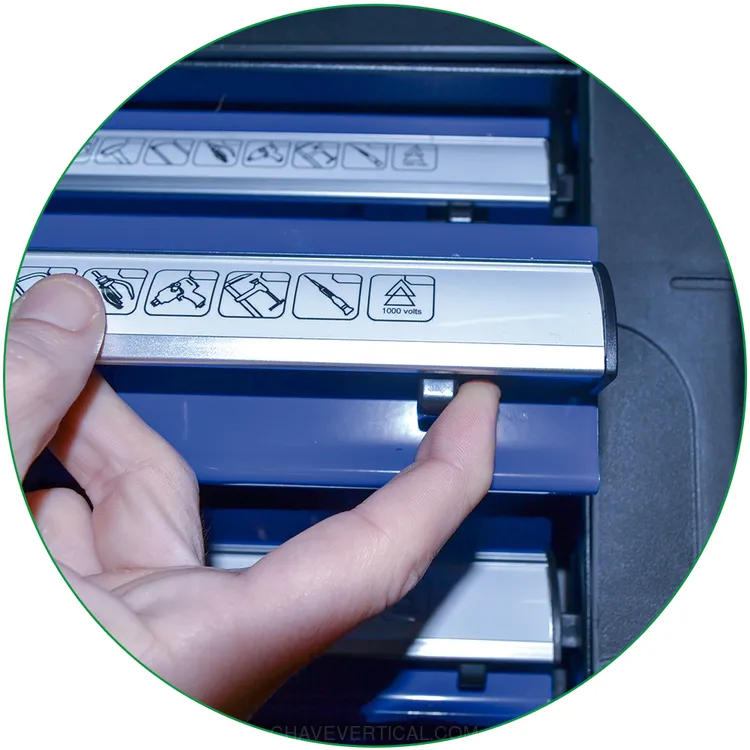 CARRO DE FERRAMENTAS COMPLETO 6 GAVETAS AZUL JBM