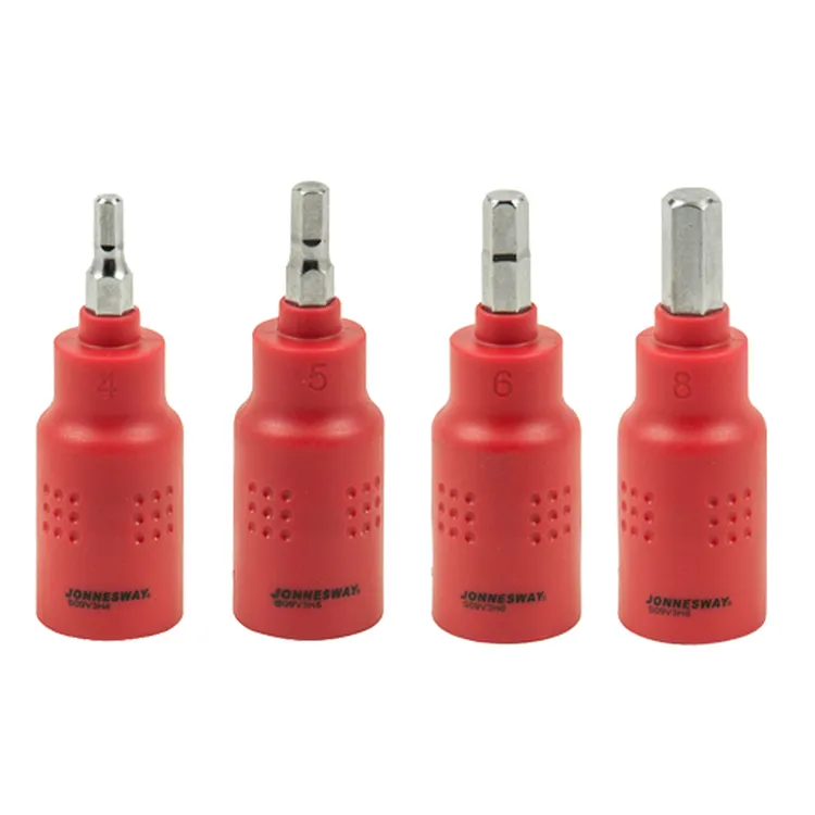 CHAVES DE CAIXA HEXAGONAL 3/8” COM ISOLAMENTO A 1 000V JONNESWAY